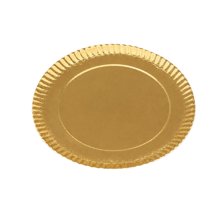 DISCOS ORO BORDE LISO 22,5 CM - 21010100