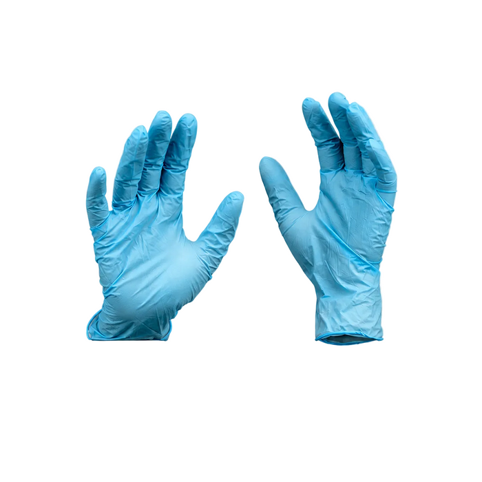 GUANTES NITRILO AZUL TALLA L - 27040410