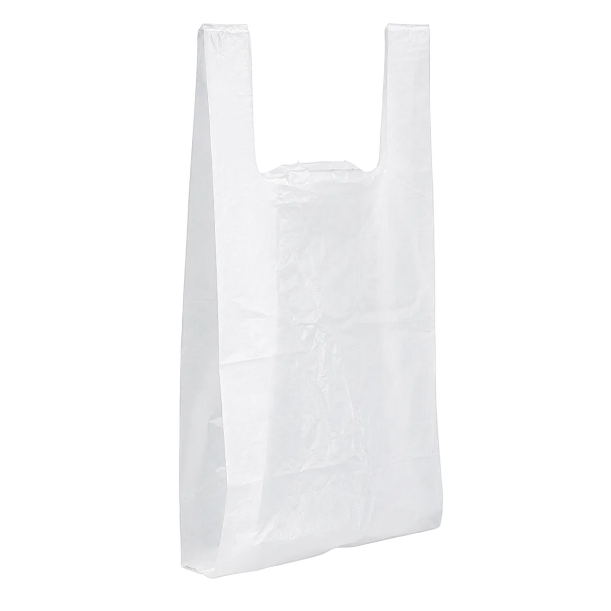 BOLSA CAMISETA BLANCA 33X40