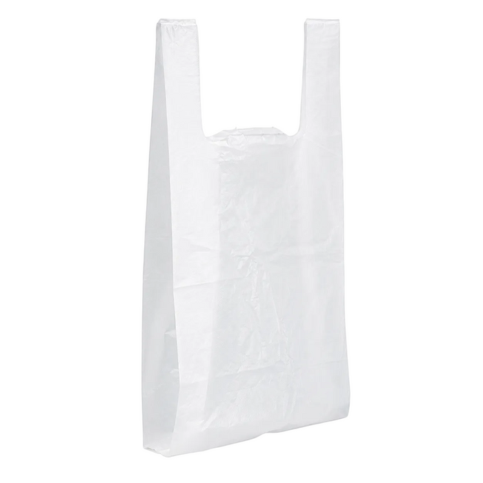 BOLSA CAMISETA BLANCA 33X40 - 14020206