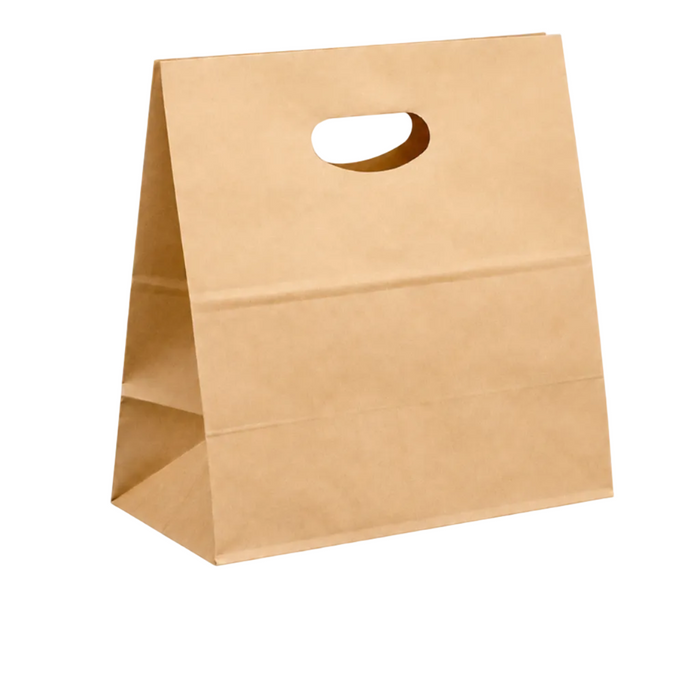 BOLSA KRAFT 27X14,5X28 MANILLA RIÑON (S) - 14060609