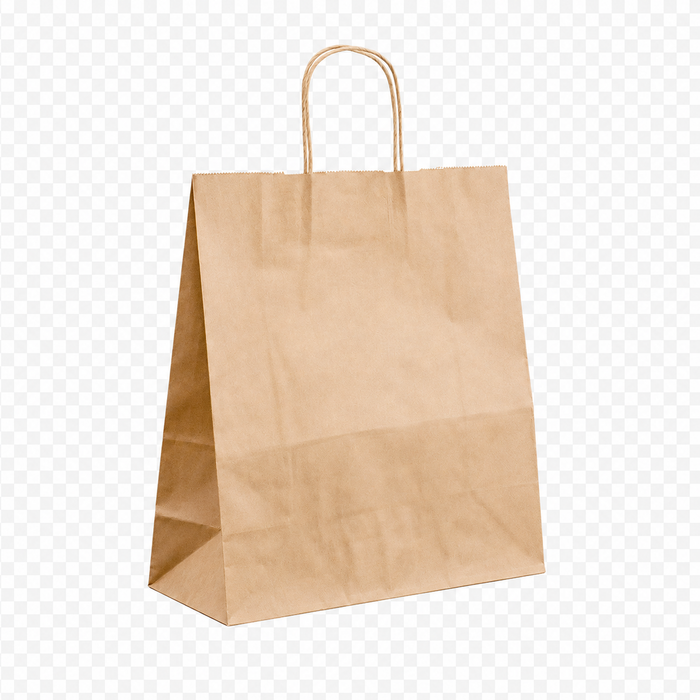 BOLSA KRAFT 30X12X31 MANILLA TORCIDA - 14060612