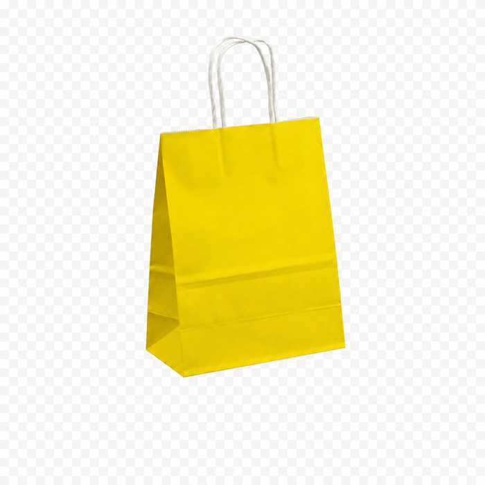 BOLSA KRAFT AMARILLO 16X21X8 - 14060622