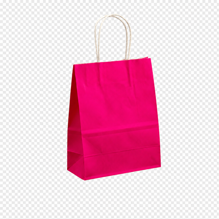BOLSA KRAFT FUCSIA 16X21X8 - 14060625