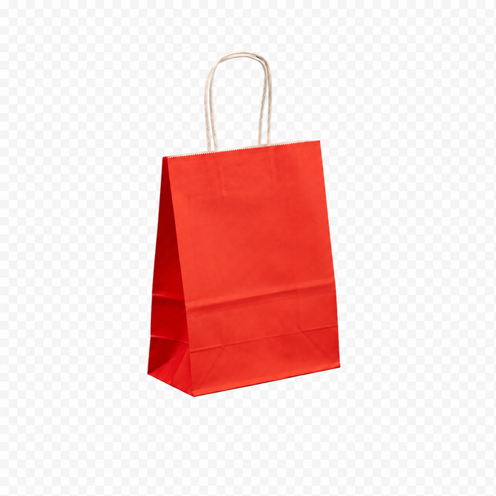BOLSA KRAFT ROJO 16X21X8 - 14060627