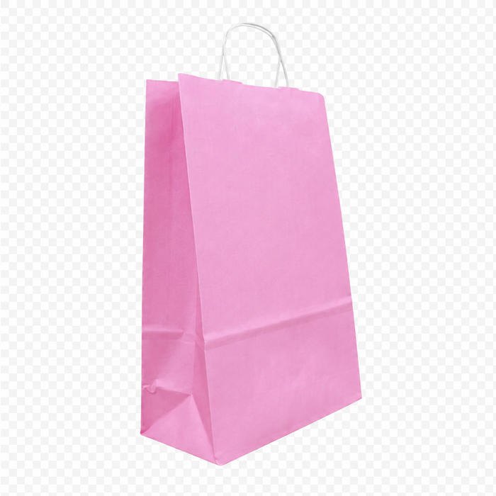 BOLSA KRAFT ROSADA 22X10X32 - 14060669