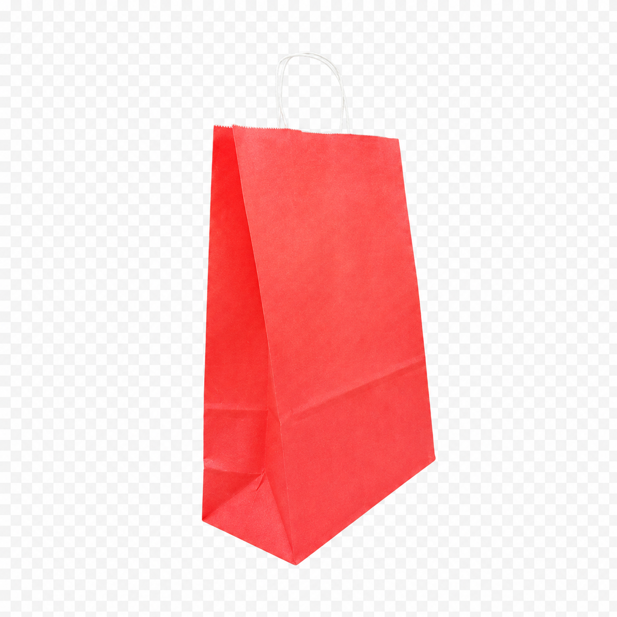 BOLSA KRAFT ROJO 22X10X32