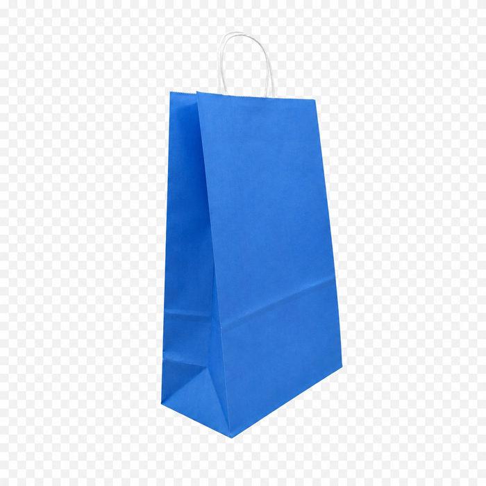 BOLSA KRAFT AZUL 22X10X32 - 14060674