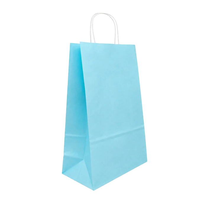 BOLSA KRAFT CELESTE 22X10X32 - 14060675
