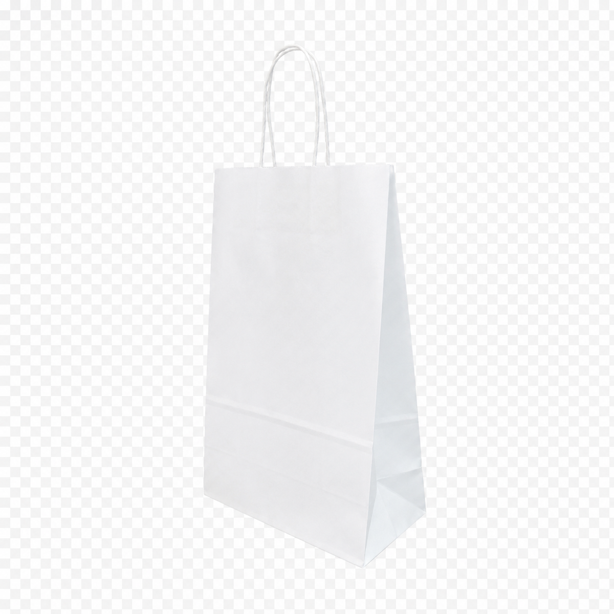 BOLSA MANILLA BLANCA 22X10X25