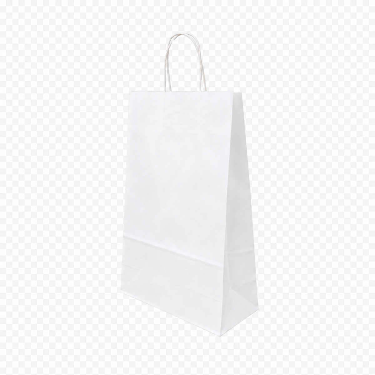 BOLSA MANILLA BLANCA 22X10X32