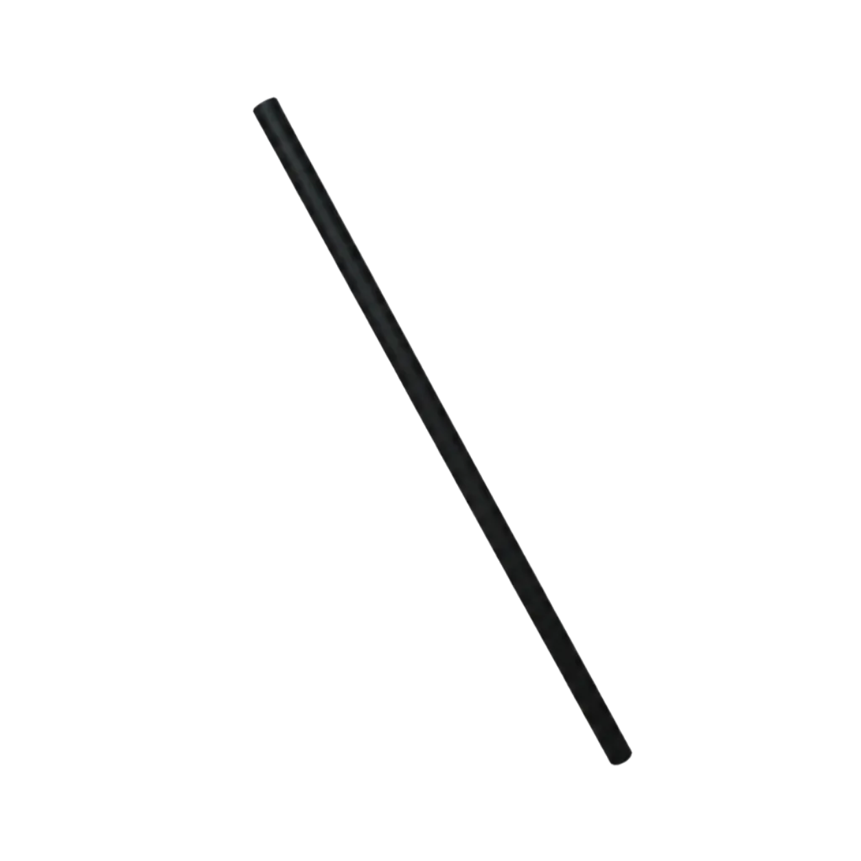 BOMBILLA PLASTICA NEGRA RECTA 8X21