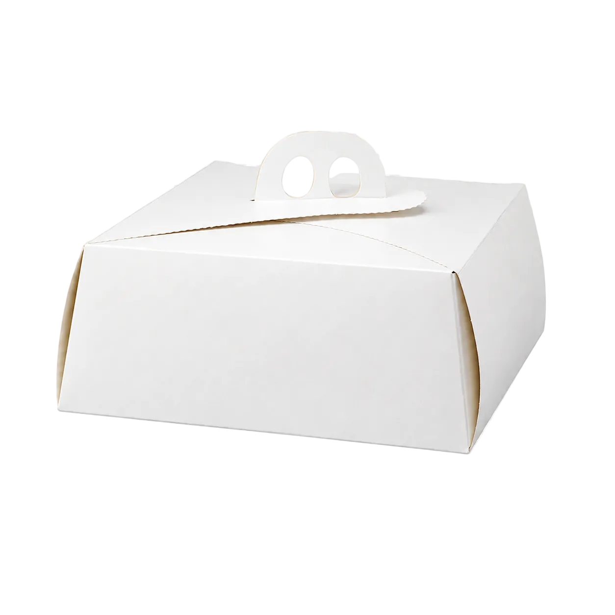 CAJA DE TORTA GRANDE BLANCA 350X350X125