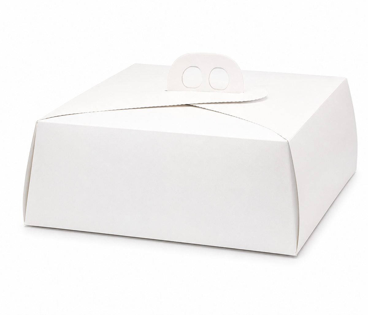 CAJA DE TORTA MINI BLANCA 110X110X450