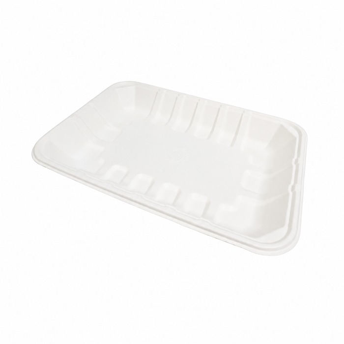 BANDEJA BIODEGRADABLE 8X6 50UN/PAQ 20PAQ/CAJA