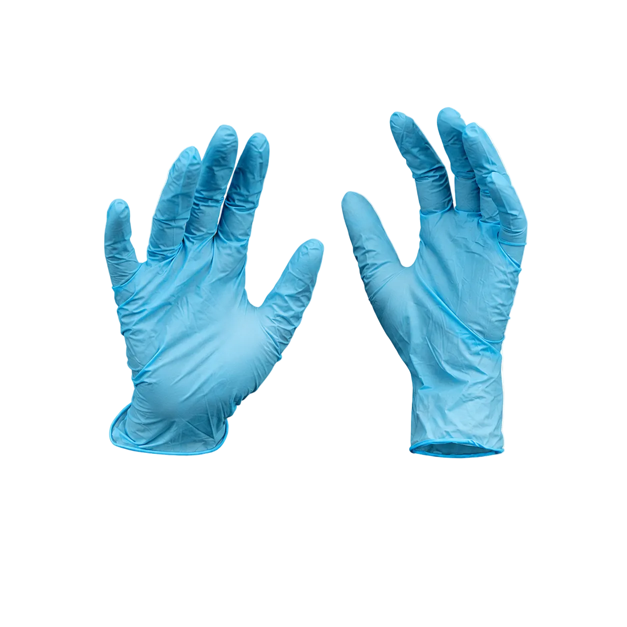 GUANTES NITRILO AZUL TALLA S