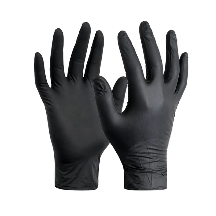 GUANTES NITRILO NEGRO TALLA L - 27040416