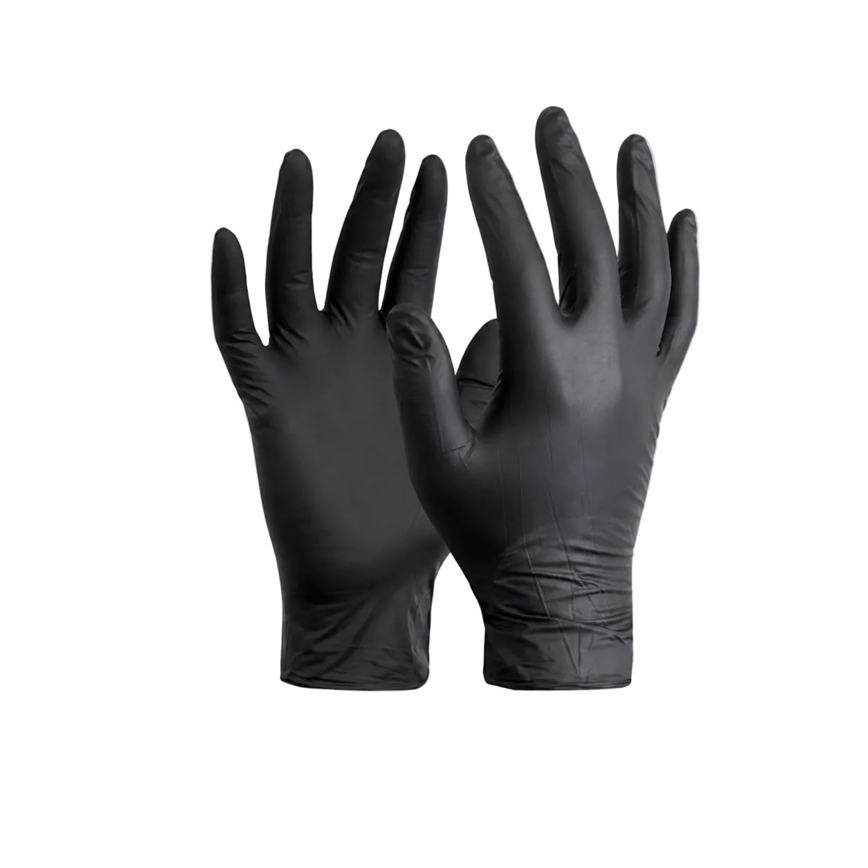 GUANTES NITRILO NEGRO TALLA M