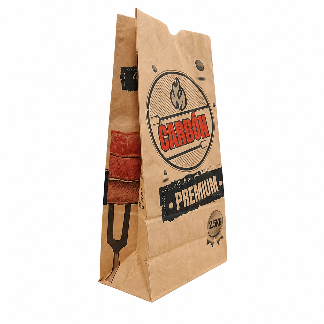 SACO DE CARBON GENERICO 25x13x41 200UN/CAJA