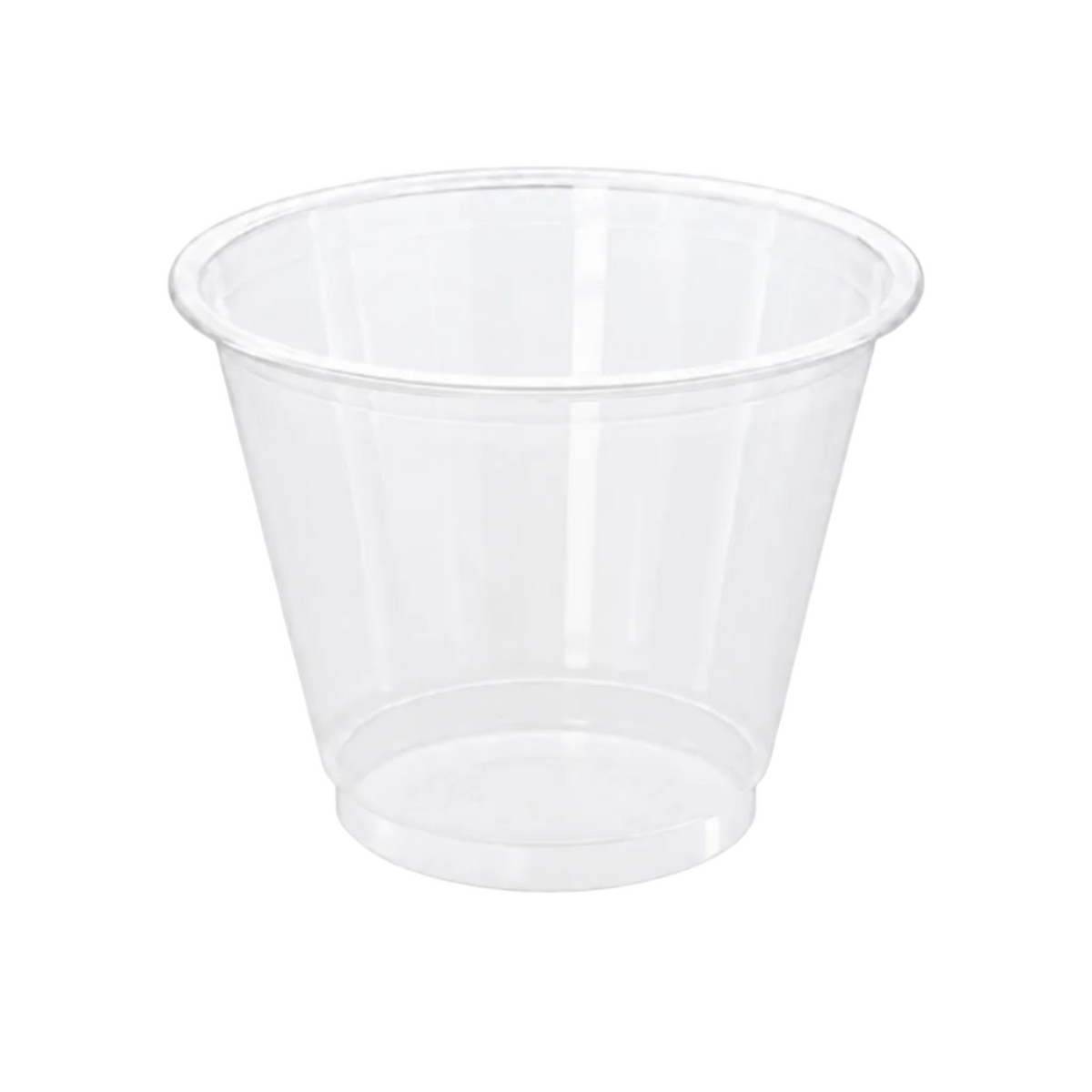 VASO TRANSP PET 9OZ