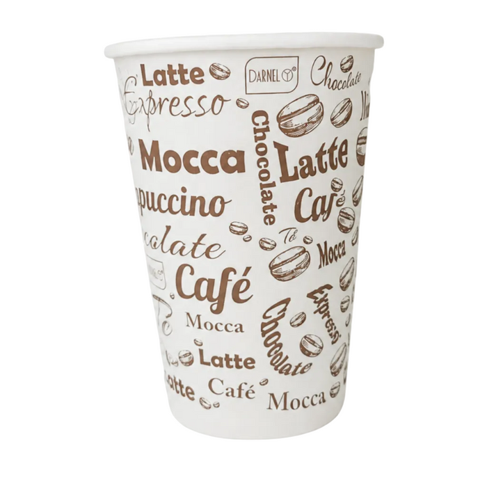 VASO POLIPAPEL 12OZ DISEÑO - 41070704
