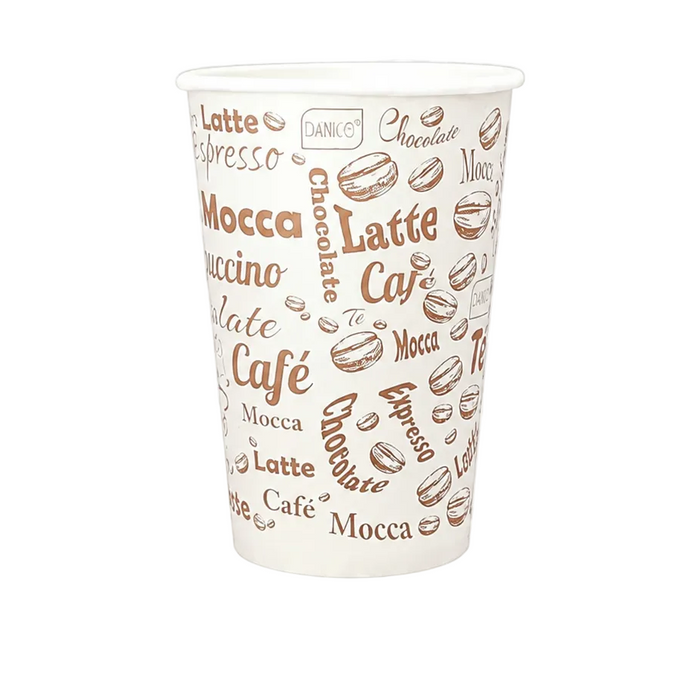 VASO POLIPAPEL 8 OZ DISEÑO - 41070711