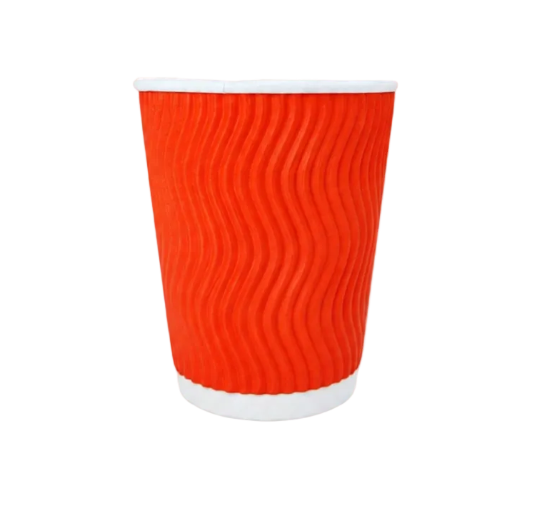 VASO RIPPLE ROJO 12 OZ