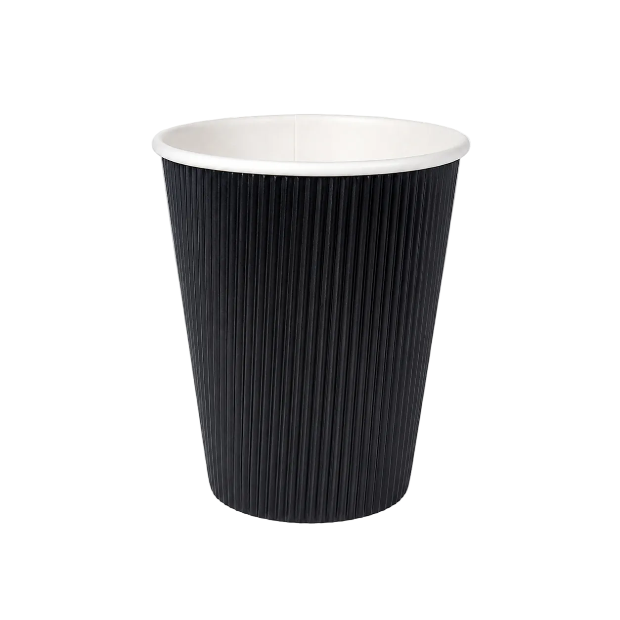 VASO RIPPLE NEGRO 12OZ