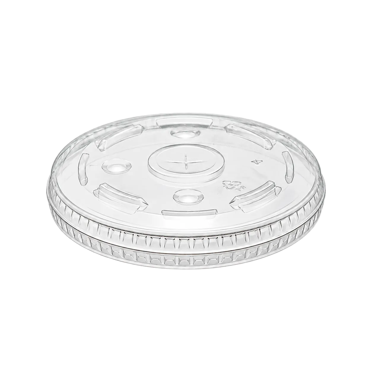 TAPA PLANA TRANSP PET (92MM) 9/12 OZ