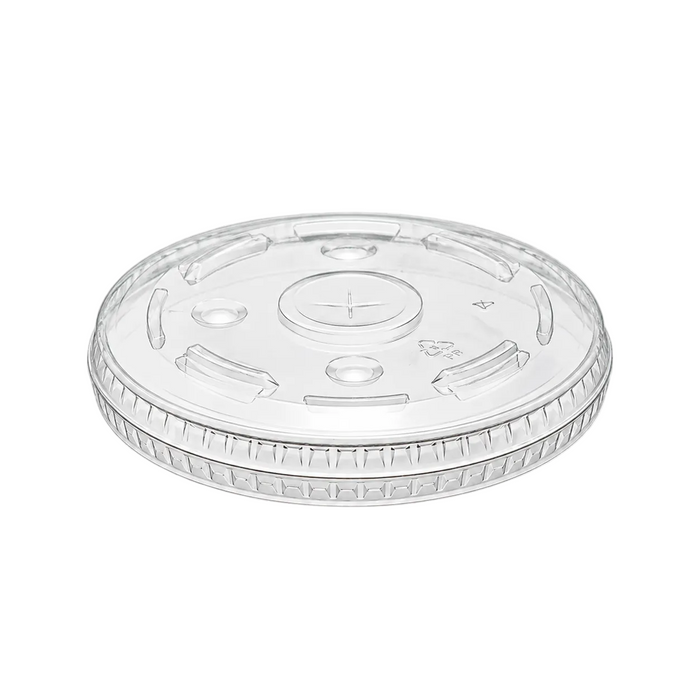 TAPA PLANA TRANSP PET (92MM) 9/12 OZ - 41101004